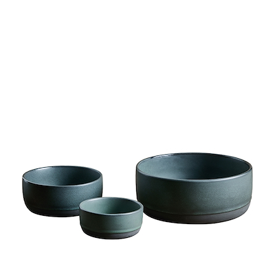 Aida RAW Northern Green skålesæt 3 dele