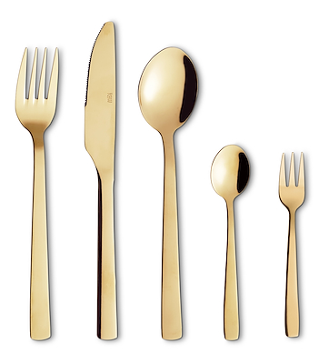 Aida RAW bestiksæt guld 60 dele