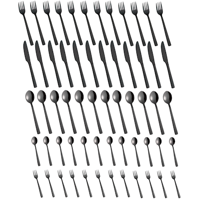 Aida RAW bestiksæt sort 60 dele