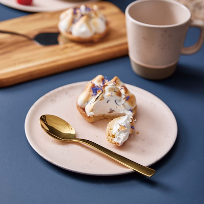 Aida RAW dessertske guld 4 stk