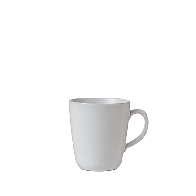 Aida RAW krus med hank artic white 35 cl