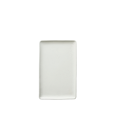 Aida RAW Arctic White rektangulær fad 31,5x20 cm
