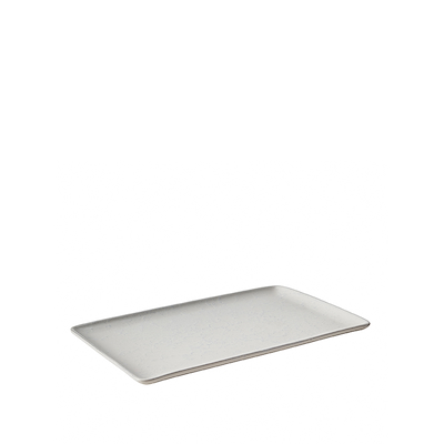 Aida RAW Arctic White rektangulær fad 31,5x20 cm
