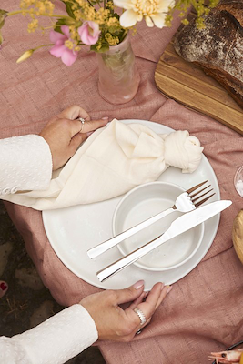 Aida RAW Arctic White skål Ø13,5 cm