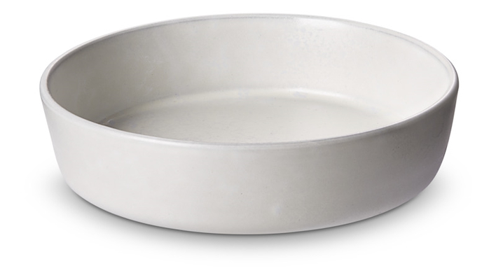 Aida RAW Arctic White suppetallerken Ø19,4 cm