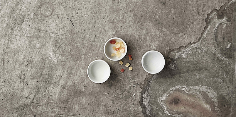 Aida RAW Arctic White miniskåle 3 stk