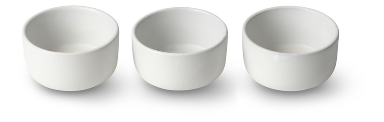 Aida RAW Arctic White miniskåle 3 stk