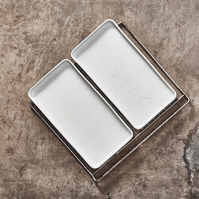 Aida RAW Artic White fad 2 stk