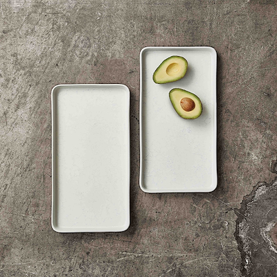 Aida RAW Artic White fad 2 stk