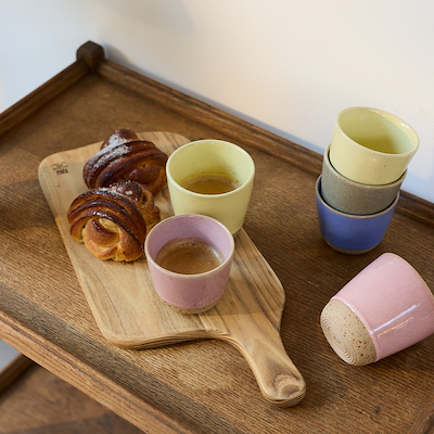 Aida RAW Colour krus uden hank blueish 20 cl