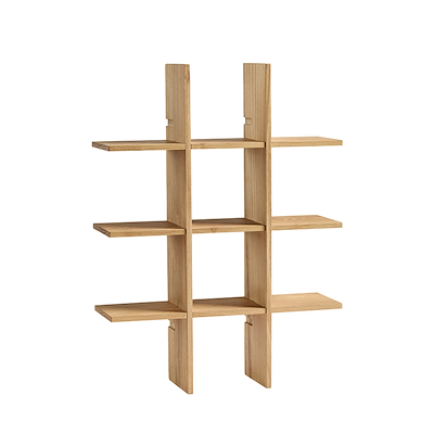 RAW Teak reol 46,5x34,6x10 cm