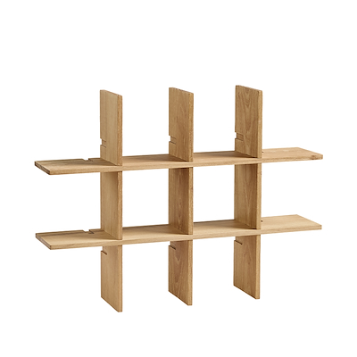 RAW Teak reol 46,5x34,6x10 cm