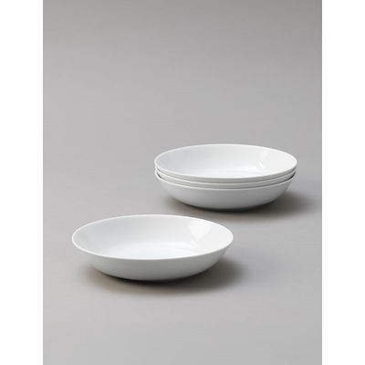 Atelier dyb tallerken super white 4 stk Ø21 cm