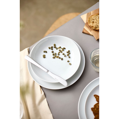 Atelier dyb tallerken super white 4 stk Ø21 cm