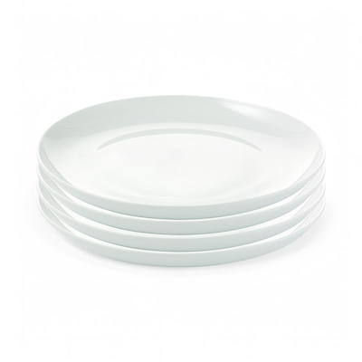 Atelier frokosttallerken white 4 stk Ø22 cm