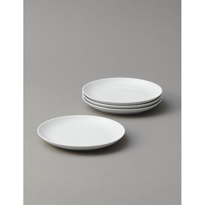 Atelier frokosttallerken white 4 stk Ø22 cm