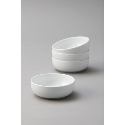 Atelier skål hvid 4 stk Ø13 cm