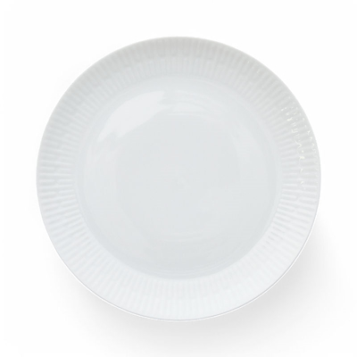 Aida Relief - frokost tallerken porcelæn white 4 stk 22 cm gaveæske