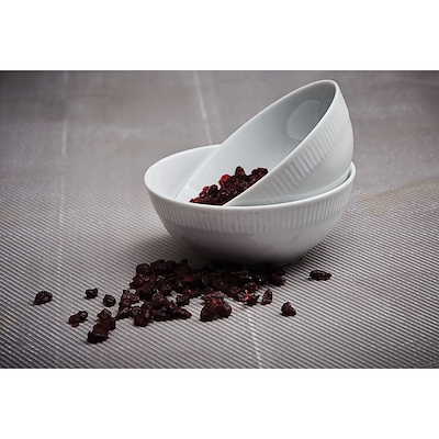 Aida Relief skåle hvid 4 stk.