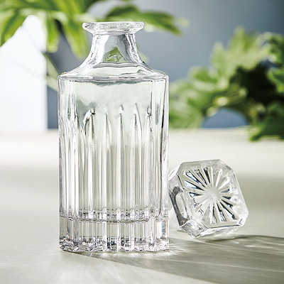 Aida Relief glaskaraffel med låg 0,7 liter