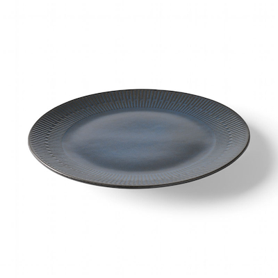 Aida Relief middagstallerken blue Ø27 cm