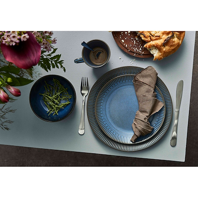 Aida Relief middagstallerken blue Ø27 cm