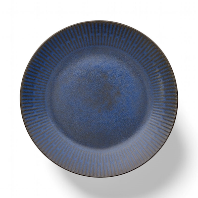 Aida Relief frokosttallerken blå Ø22 cm