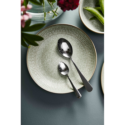 Aida Relief dyb tallerken grøn Ø22 cm