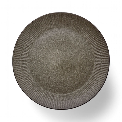 Aida relief middagstallerken grå Ø27 cm