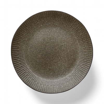 Aida Relief frokosttallerken grå Ø22 cm