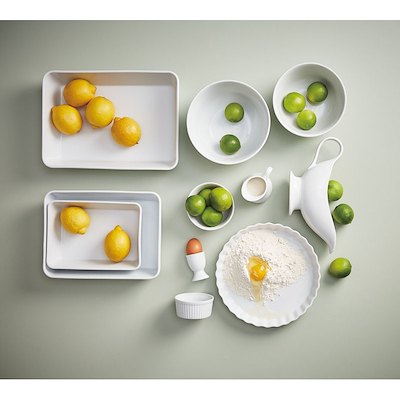 Aida Aroma tærteform hvid 30 cm
