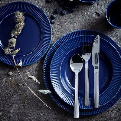 Aida Groovy  bestiksæt 48 dele rustfrit stål