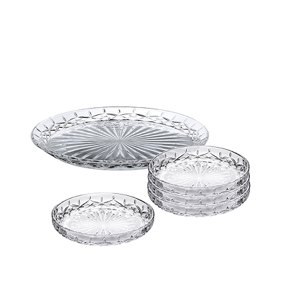 Aida Harvey desserttallerkener glas 6 stk