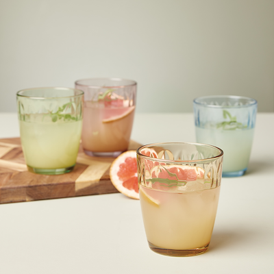 Aida Mosaik drikkeglas multifarvet 34 cl