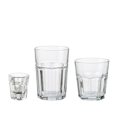 Aida Atelier Granit caféglas sæt med 18 dele