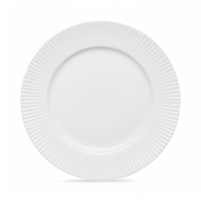 Aida Groovy desserttallerken hvid 1 stk. 19 cm