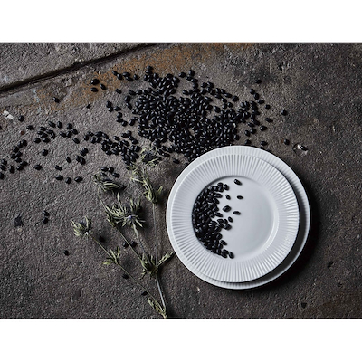 Aida Groovy frokosttallerken hvid 1 stk. 22 cm