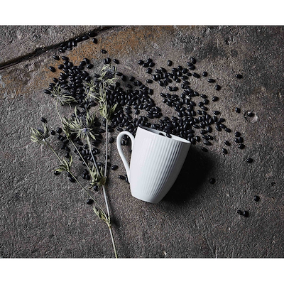 Aida Groovy krus hvid 30 cl