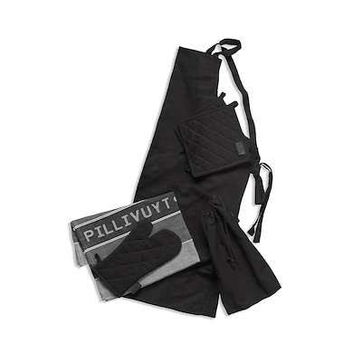 Pillivuyt tekstilsæt 6 dele sort