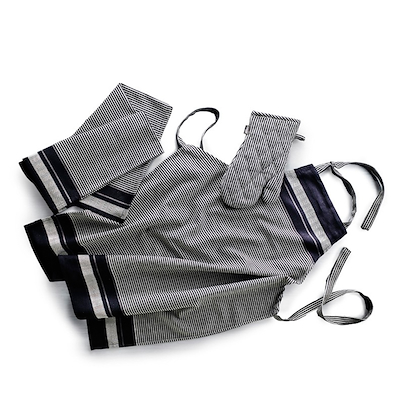 Bastian Jumbo Tekstilsæt 3 Dele Sort/Natur