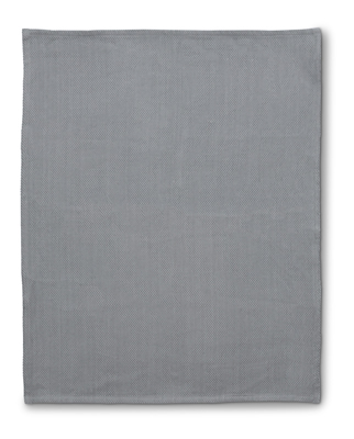 Bastian Diamond viskestykke lysegrå 50x70 cm