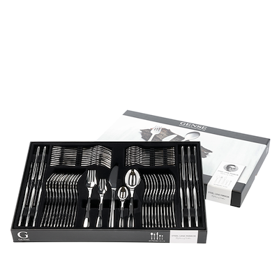 Gense Steel Line bestiksæt 60 dele stål