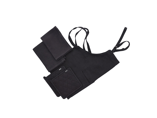 Bastian Tekstiler tekstilsæt 5 dele sort