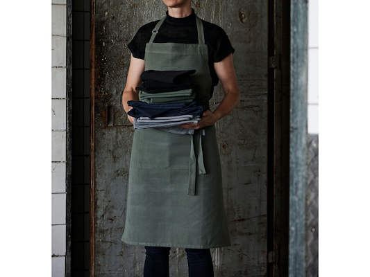 Bastian køkken tekstilsæt 5 dele grafit