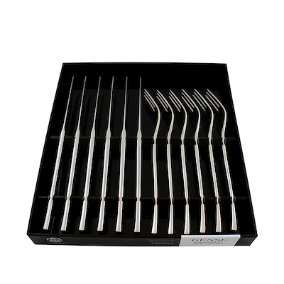 Gense Fuga mat grillbestik 12 dele