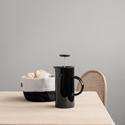 Stelton brødpose stor sort/sand