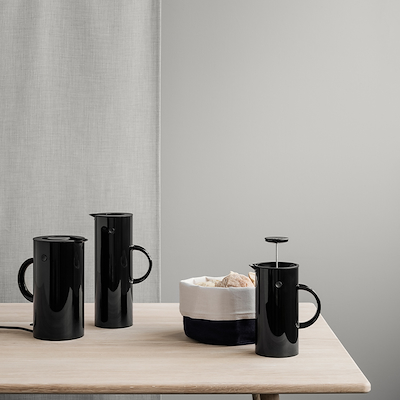 Stelton brødpose stor sort/sand