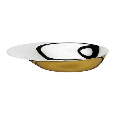 Stelton Foster skål 36 cm stål/gylden