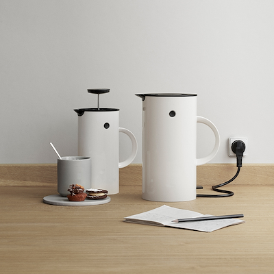 Stelton Em77 elkedel hvid 1,5 liter