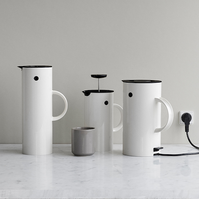 Stelton Em77 elkedel hvid 1,5 liter
